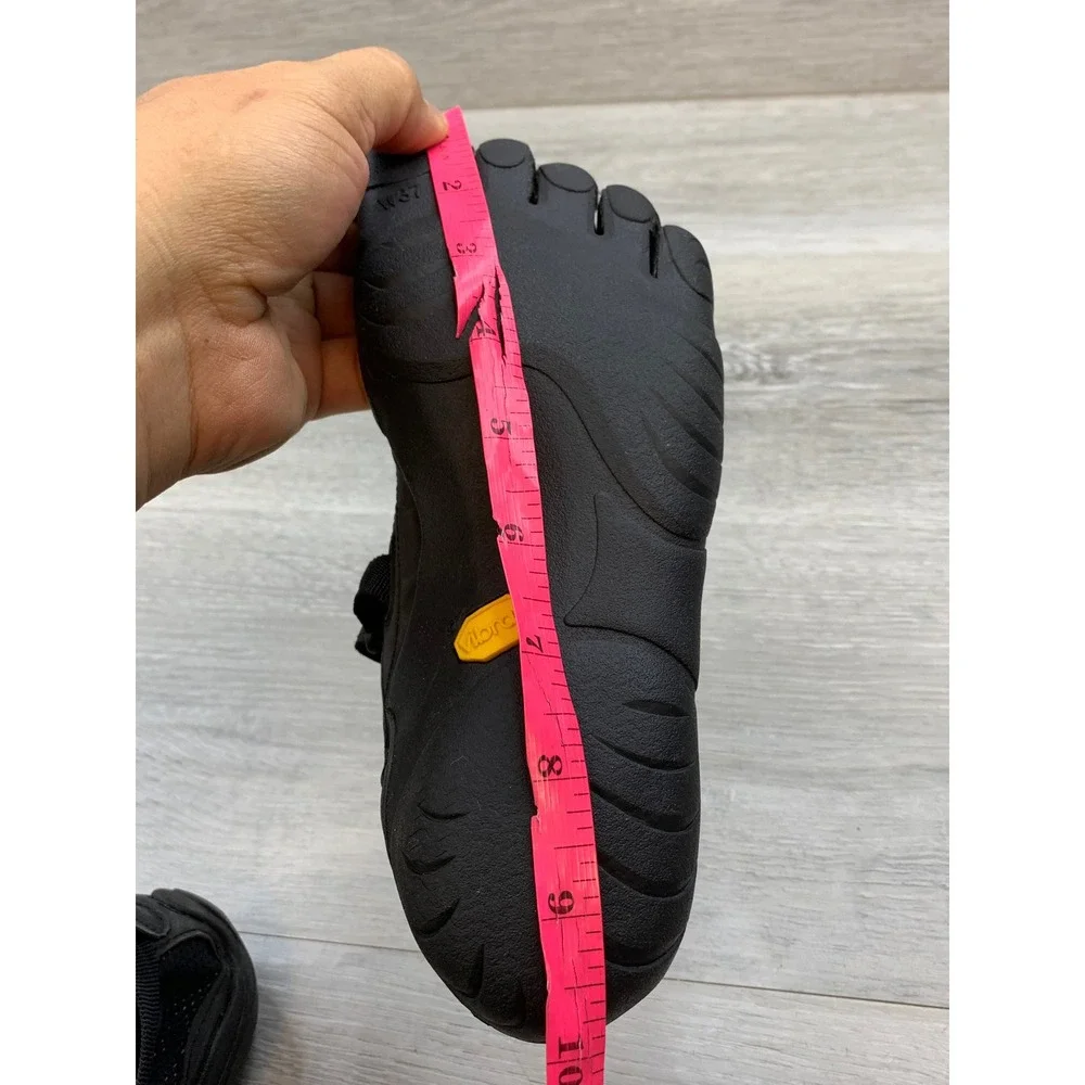 Vibram FiveFingers KMD Sport Women's Black Barefoot Training 7.5 Gym Shoes